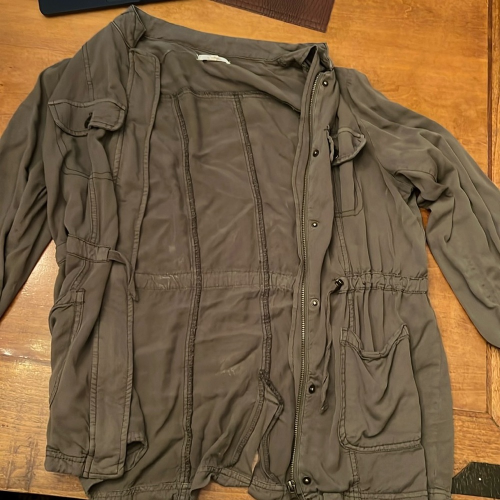 Super cute dark green jacket from Maurices